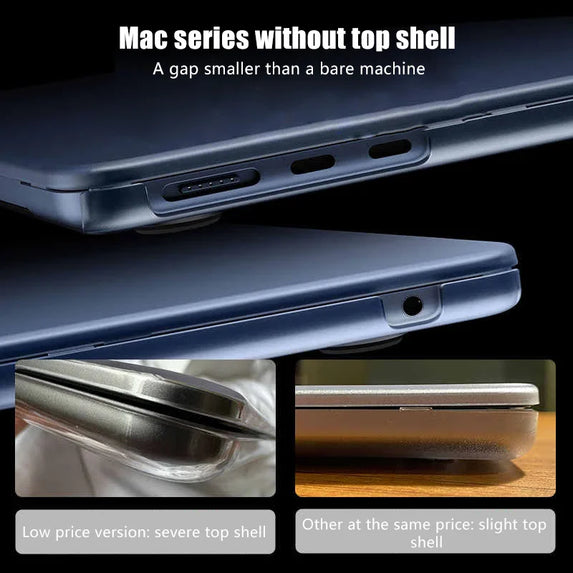 Ultra thin 2025 M4 Laptop Case For MacBook Air 13 15.3 13.6 Case M4 M2 M3 Funda Macbook Pro 13 M1 14.2 16 16.2 Case 2024 2023