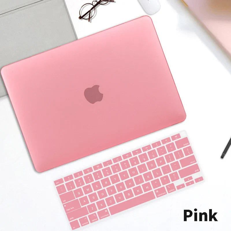 Frosted Laptop Case For 2020 Macbook Pro 13 Touch Bar A2159 A2289 A2338 Air 13 inch A2337 A2179 A1932 A1466 With Keyboard Cover