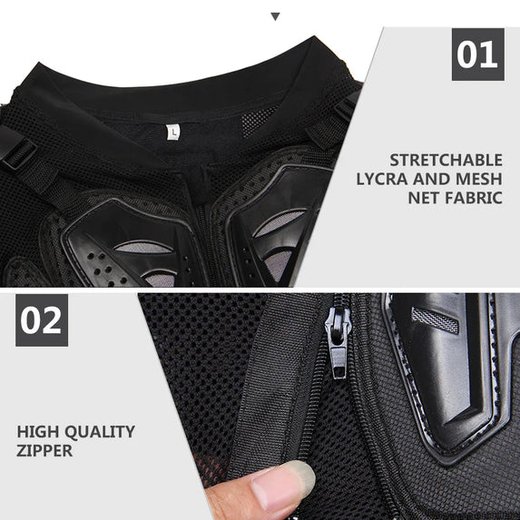 5XL Motorcycle Jackets Men's Full Body Armor Protection Jackets Motocross Enduro Racing Moto Protective Equipment Clothes