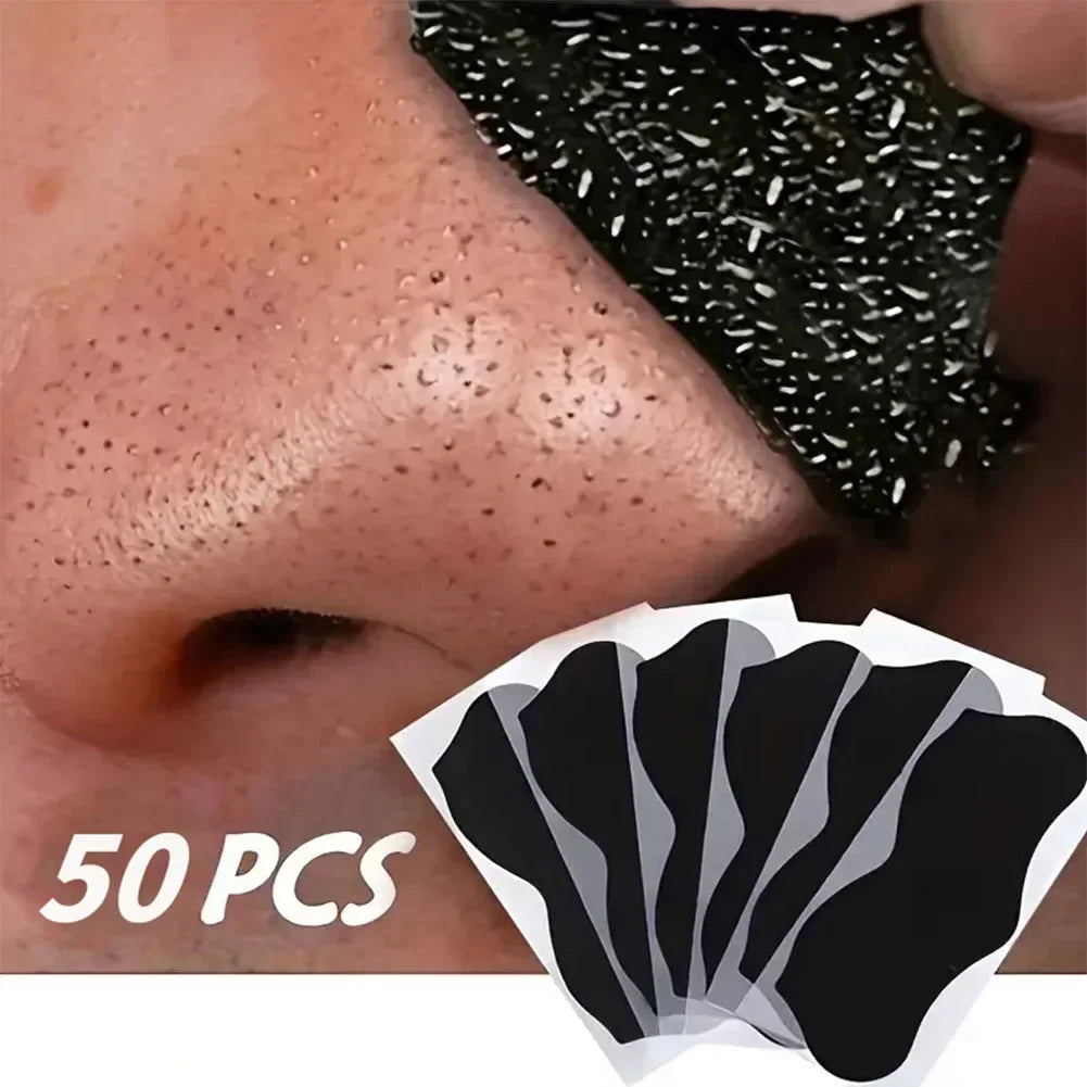 10/50/100Pcs Blackhead Remover Mask Unisex Deep Cleansing Nose Strips for Acne Shrink Pore Skin Care Strips Nose Sticker Cleaner