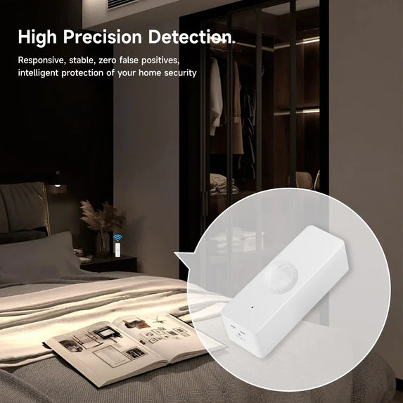 Tuya WiFi Zigbee PIR Motion Sensor Smart Home Human Body Infrared Detector Security Smart Life Works With Alexa Google Home