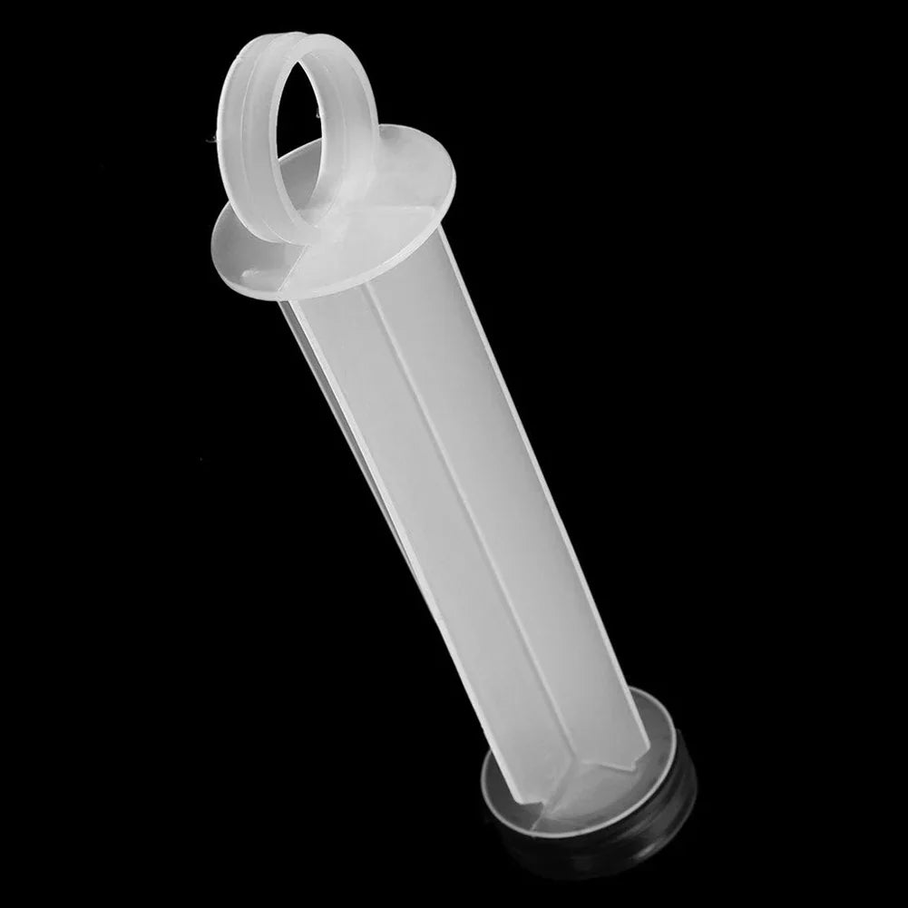 20-150ml Measuring Syringe Glue Filling Plastic Syringe Nutrient Sterile Without Needle Watering Refilling for Animal Feeding