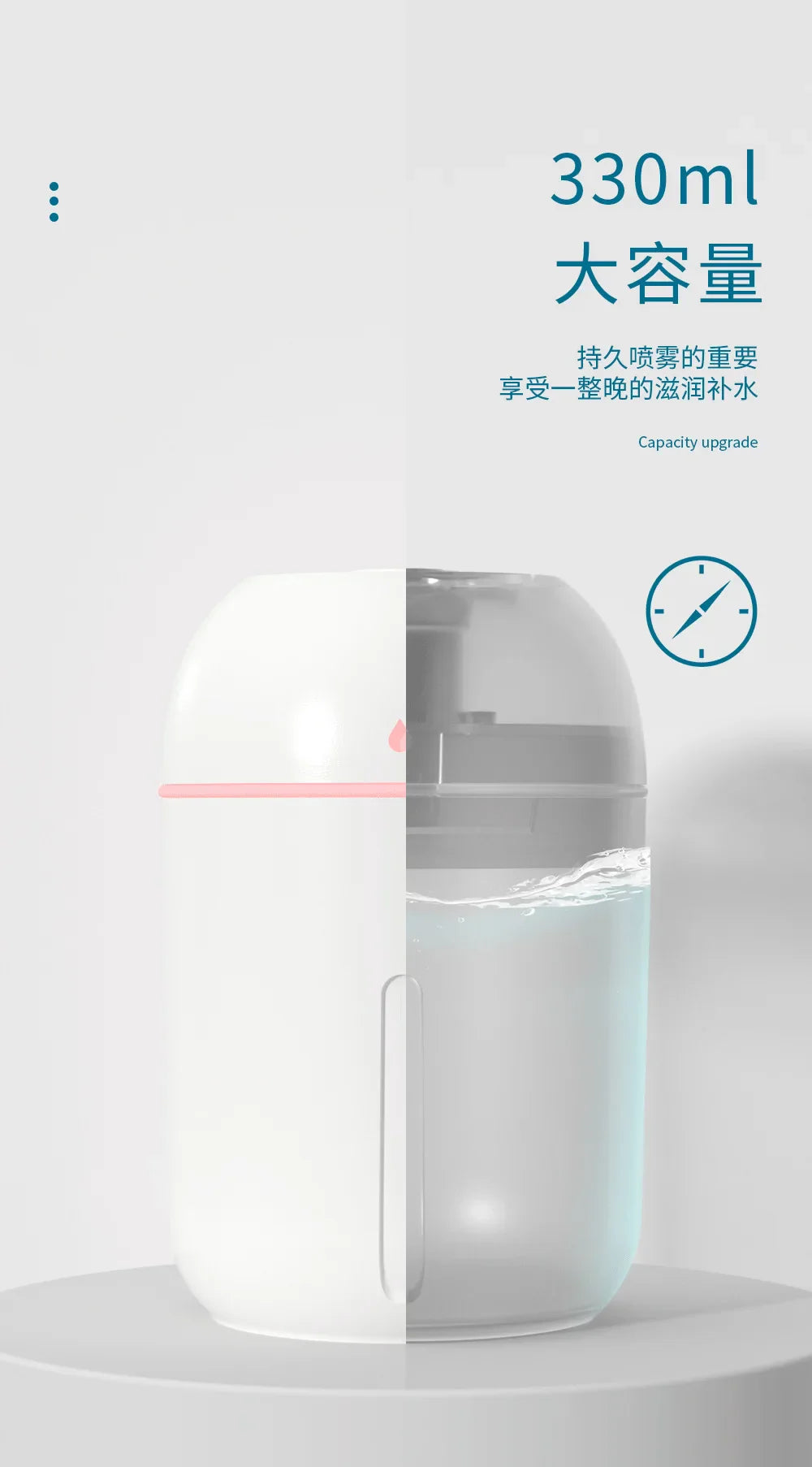 330ML Humidifier USB Mute Aromatherapy Humidifiers Diffusers For Home Ultrasonic Aroma Diffuser USB Essential Oil Atomizer Air