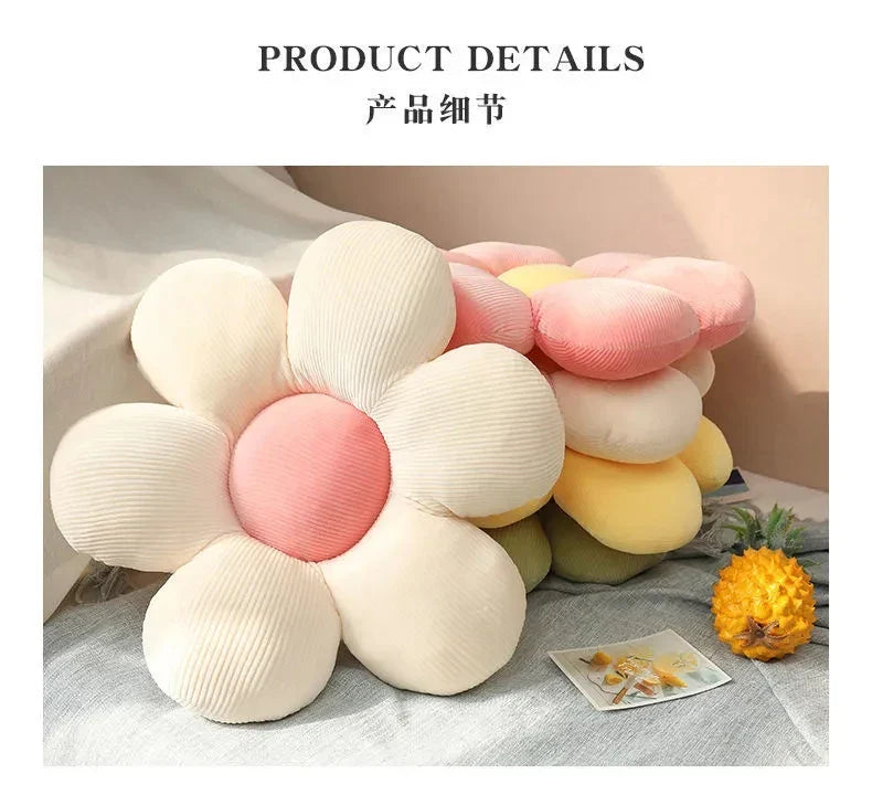 6 Styles Sunflower Pillows Small Daisy Cushions Petals Flowers Cute Birthday Gifts 40cm Home Decorations Bedroom Office Supplies