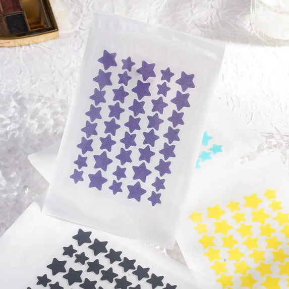 40 Counts Stars Shape Acne Pimple Patches Invisible Concealer Waterproof Blemish Spot Pimple Cover Stickers Face Beauty Skincare