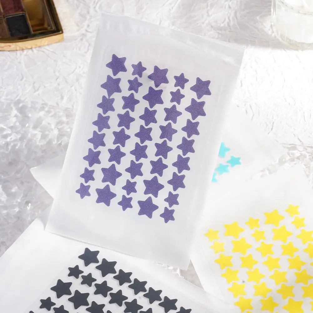 40 Counts Stars Shape Acne Pimple Patches Invisible Concealer Waterproof Blemish Spot Pimple Cover Stickers Face Beauty Skincare