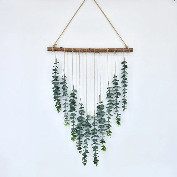 Yannew 12pcs Artificial Eucalyptus Stems Silver Dollar Greenery Fake Plants for Wedding Bouquet Floral Arrangement Home Decor