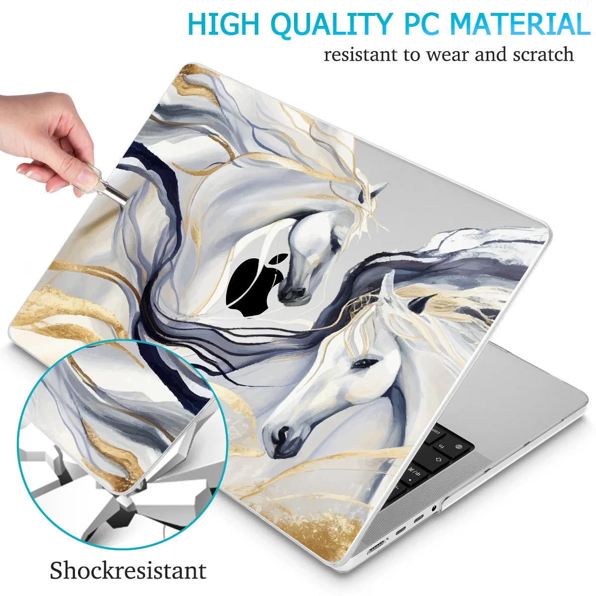 Unique Traditional Hard case for Macbook 2025 M4 A3240 Pro 14 16 M3 2024 M2 Air 13 A2681 Air 15 A2941 2023 Pro 13 A2338 M1 A2337