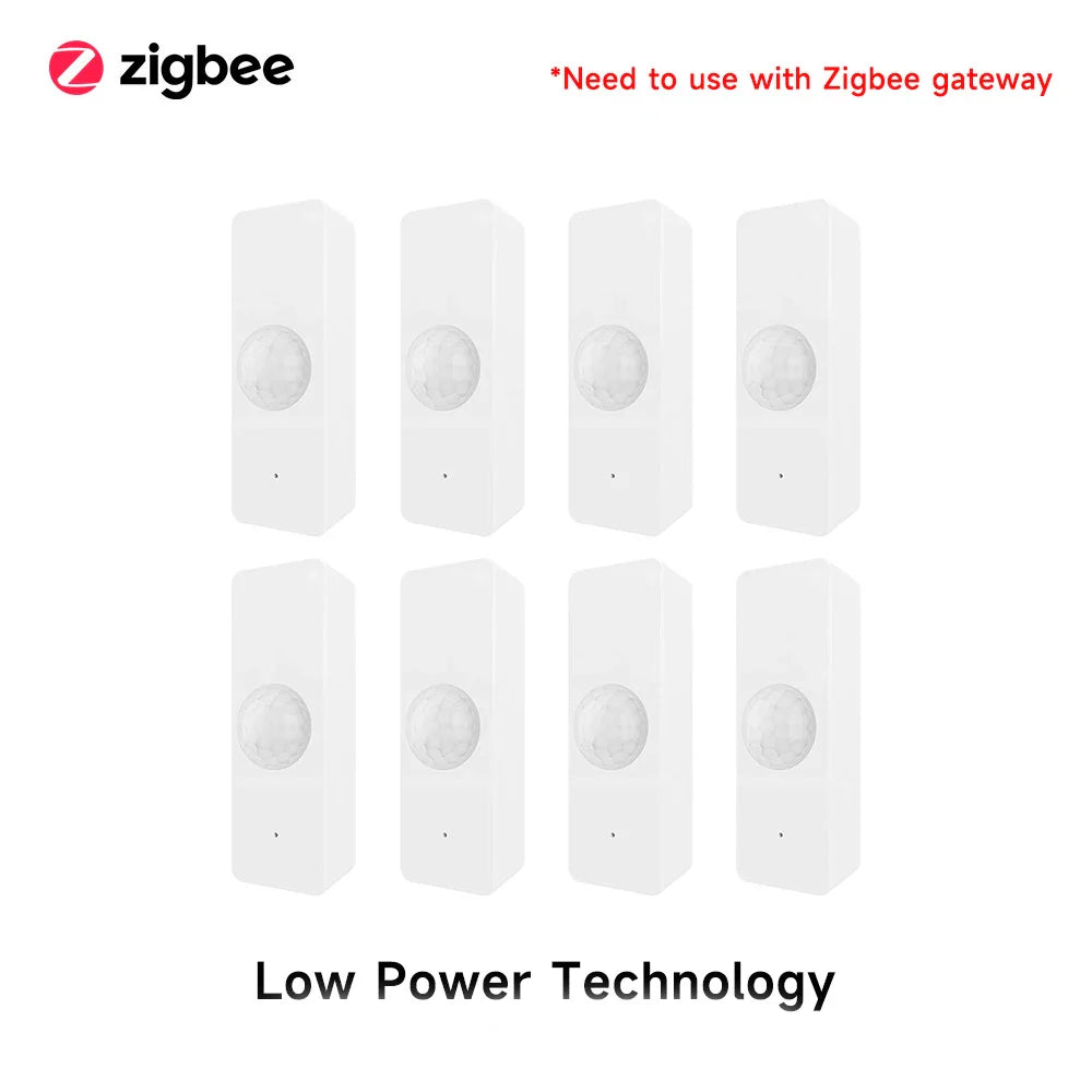 Tuya WiFi Zigbee PIR Motion Sensor Smart Home Human Body Infrared Detector Security Smart Life Works With Alexa Google Home