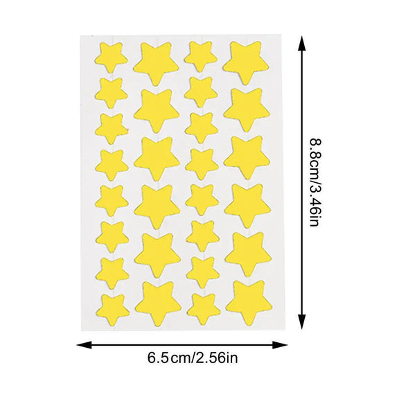 5/6ps Color Star Invisible Skin Care Patch PE Material Waterproof A Variety Of Colors To Choose