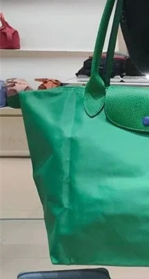 HOT Women Foldable hobo Bags Classics Lady Tote Bag Embroidered Shoulder Bags  Fashion Nylon Handbag Bag for travel