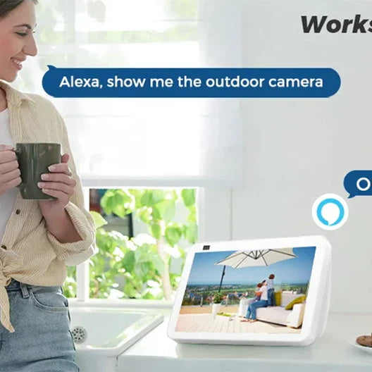 Three Lens PTZ IP Camera Outdoor 6K HD Three Screen WiFi Security Camera Auto Tracking 4K Dual Len Wirelss CCTV Camera iCsee