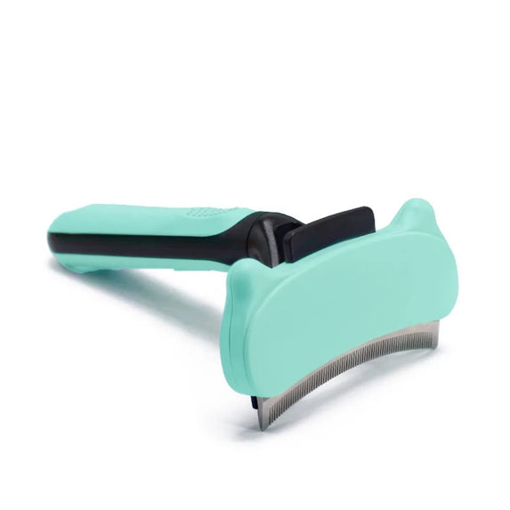 Removes Undercoat Cat Hair Removal Comb Dense Tooth Open Knot Dog Grooming Shedding Tools Gentle on Skin Comfortable Grip