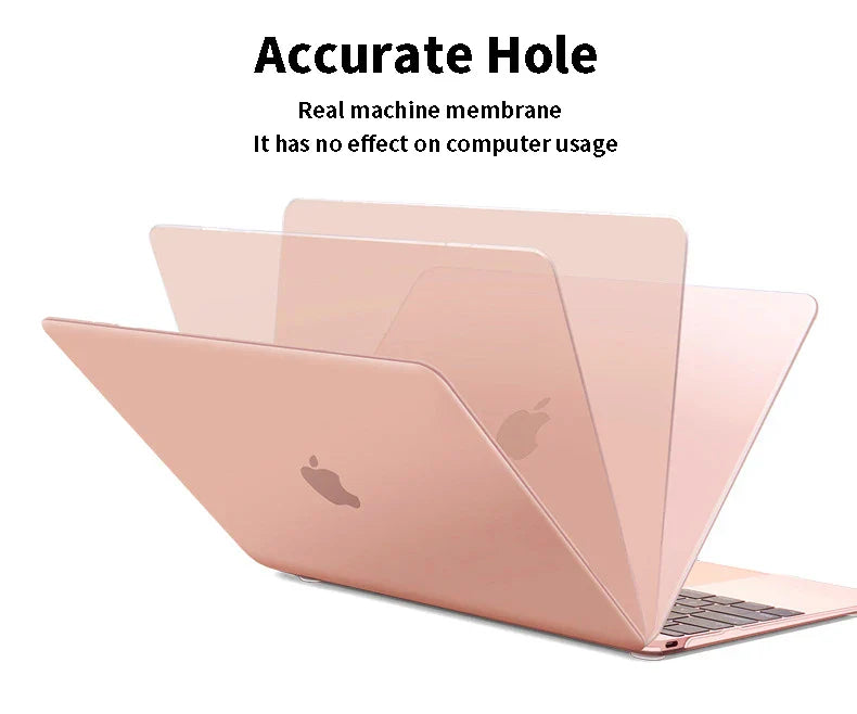 Frosted Laptop Case For 2020 Macbook Pro 13 Touch Bar A2159 A2289 A2338 Air 13 inch A2337 A2179 A1932 A1466 With Keyboard Cover