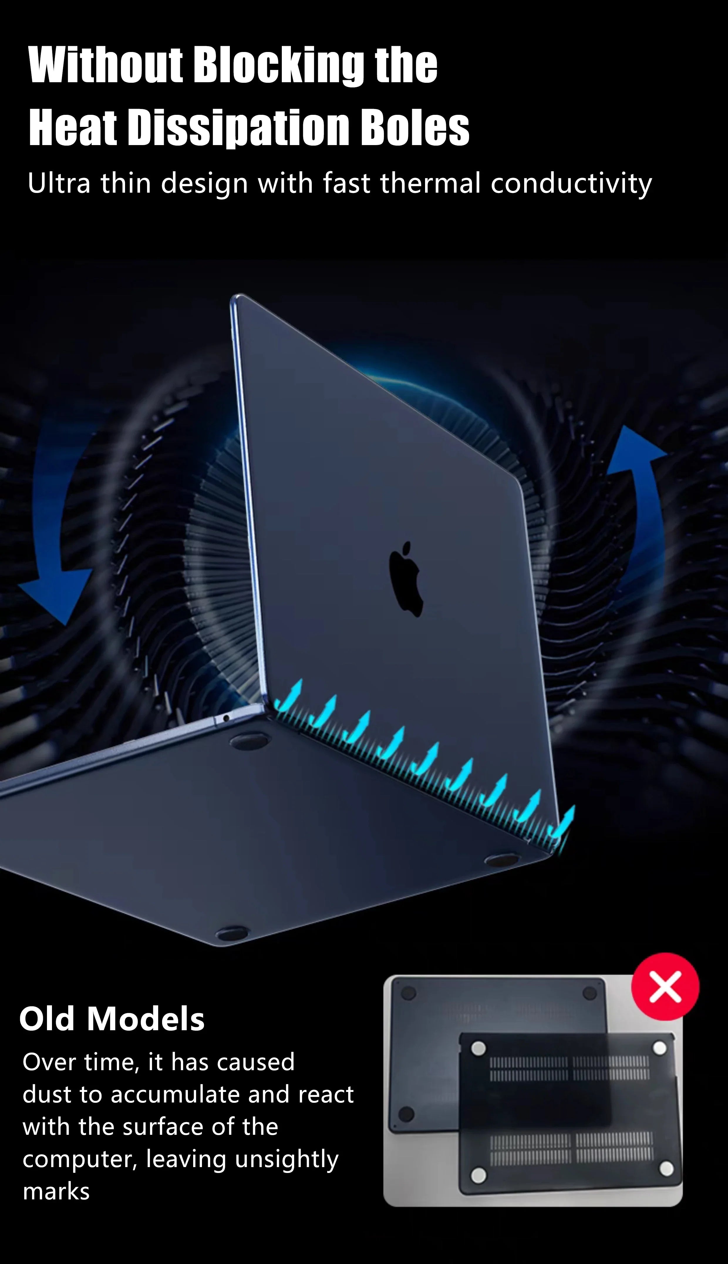 Ultra thin 2025 M4 Laptop Case For MacBook Air 13 15.3 13.6 Case M4 M2 M3 Funda Macbook Pro 13 M1 14.2 16 16.2 Case 2024 2023