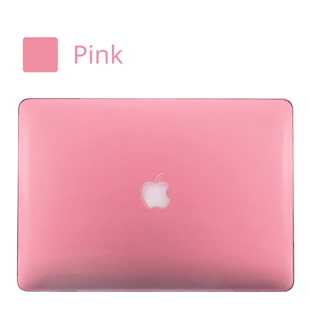 Crystal Matte Laptop Case For Macbook Air 13 A2337 13.6 A2681 For Chip Pro 13 A2338 For MacBook Pro 14 16 Case Protective Cover