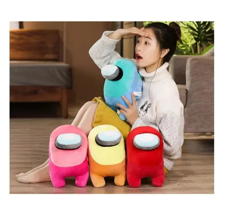 Cartoon Among Plush Body Pillow Creative Cute Soft Among Stuffed Cushion Sofa Decorative Body Pillow Sleeping Back Cushion Decor