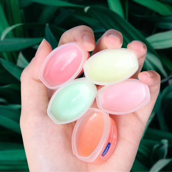 4/6/8pcs Moisturizing Lip Balm Set Whitening Moisturizing Base Natural Plant Base Moisturizing Crack Lip Care Jelly Moisturizer