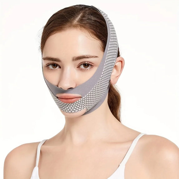 Face Slimming Bandage V Line Face Shaper Double Chin Reducer Face Lifting Belt Anti Wrinkle Facial Massager Women Skin Care Tool