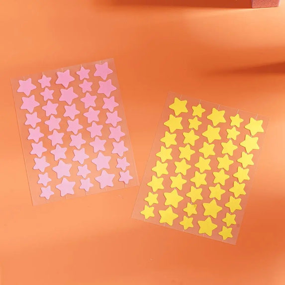 40 Counts Stars Shape Acne Pimple Patches Invisible Concealer Waterproof Blemish Spot Pimple Cover Stickers Face Beauty Skincare