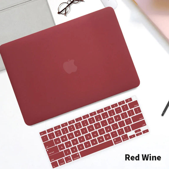 Frosted Laptop Case For 2020 Macbook Pro 13 Touch Bar A2159 A2289 A2338 Air 13 inch A2337 A2179 A1932 A1466 With Keyboard Cover