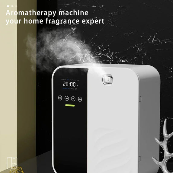 Wall Mounted Aroma Diffuser500ML Commercial Hotel Fragrance Machine Bar KTV Automatic Waterless Essential Oil Nebulizer Diffuser