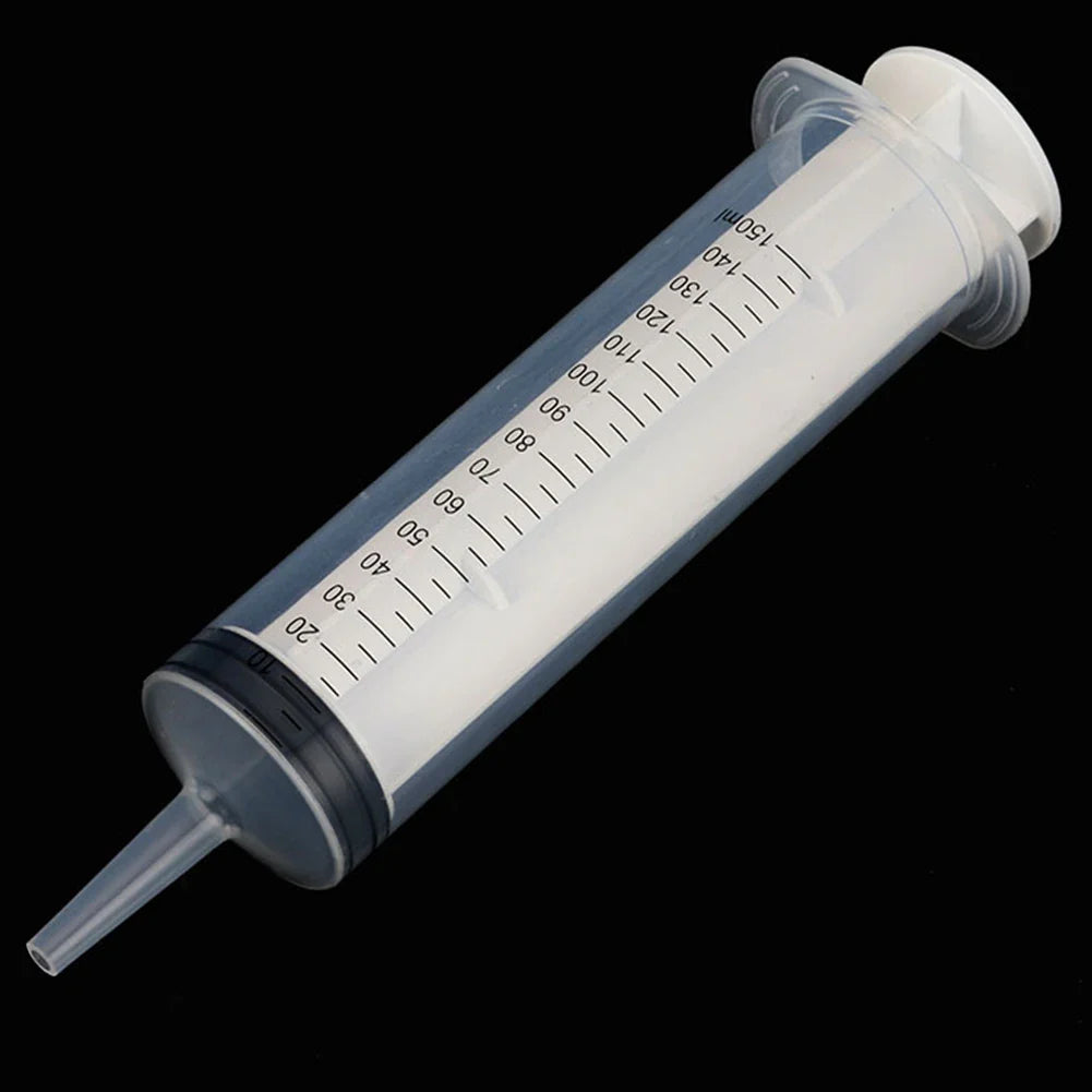 20-150ml Measuring Syringe Glue Filling Plastic Syringe Nutrient Sterile Without Needle Watering Refilling for Animal Feeding