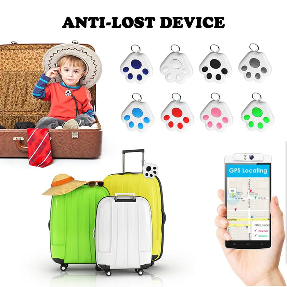 Pet Dog Cat Children's Intelligent Anti Loss Device Bluetooth 5.0 Mobile Phone Two-way Alarm Car Wallet Keychain Accessories