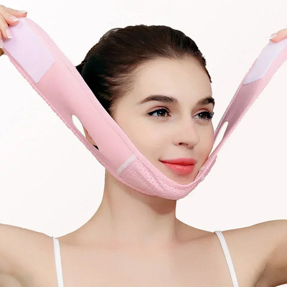 Thin Face Bandage V Face Lift Tightening Mask Facial Wrinkles Anti Sagging Facial Shaping Face Shield Improvement Double Chin