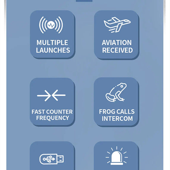 Quansheng UV-K6 Upgrade UV-K5 (99) Interphone 5W Air Band Radio Tyep C Charging UHF VHF DTMF FM Scrambler NOAA Wireless Frequenc