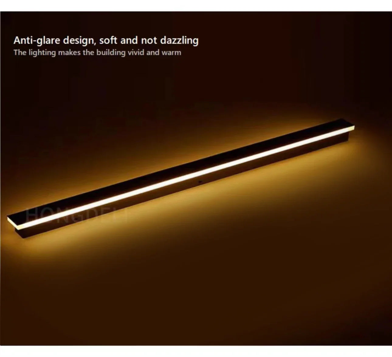 Waterproof outdoor wall light LED long wall light IP65 aluminum Garden villa porch decorative light 110V 220V outdoor  lighting