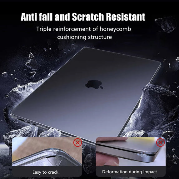 Ultra thin 2025 M4 Laptop Case For MacBook Air 13 15.3 13.6 Case M4 M2 M3 Funda Macbook Pro 13 M1 14.2 16 16.2 Case 2024 2023