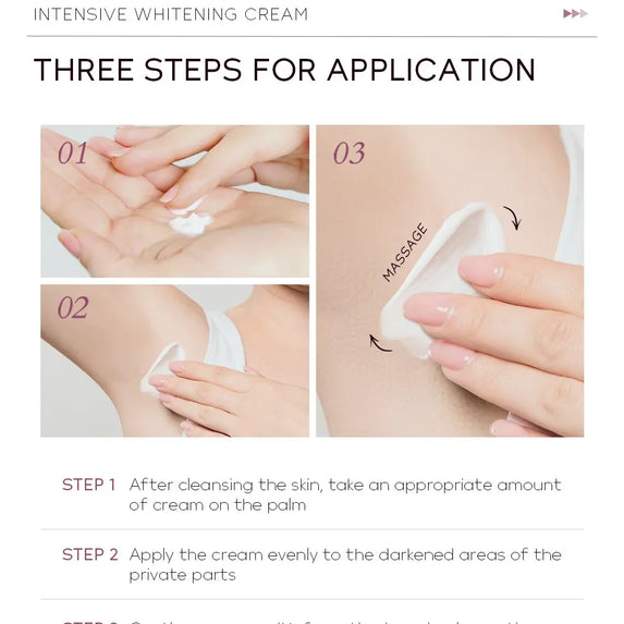 Whitening Cream For Dark Skin Underarm Bleaching Armpit Lightening And Intimate Area Woman Moisturizer Korean Skin Care Products