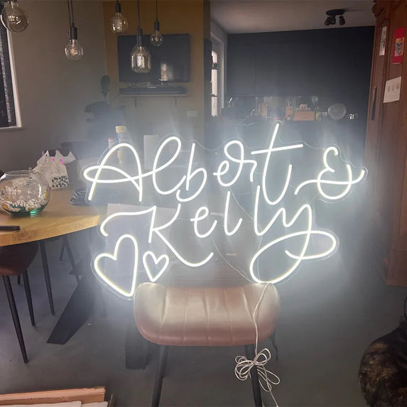 Custom Neon Led Sign Personalised Neon Light Room Decoration DIY Wedding Party Birthday Store Business Name Design