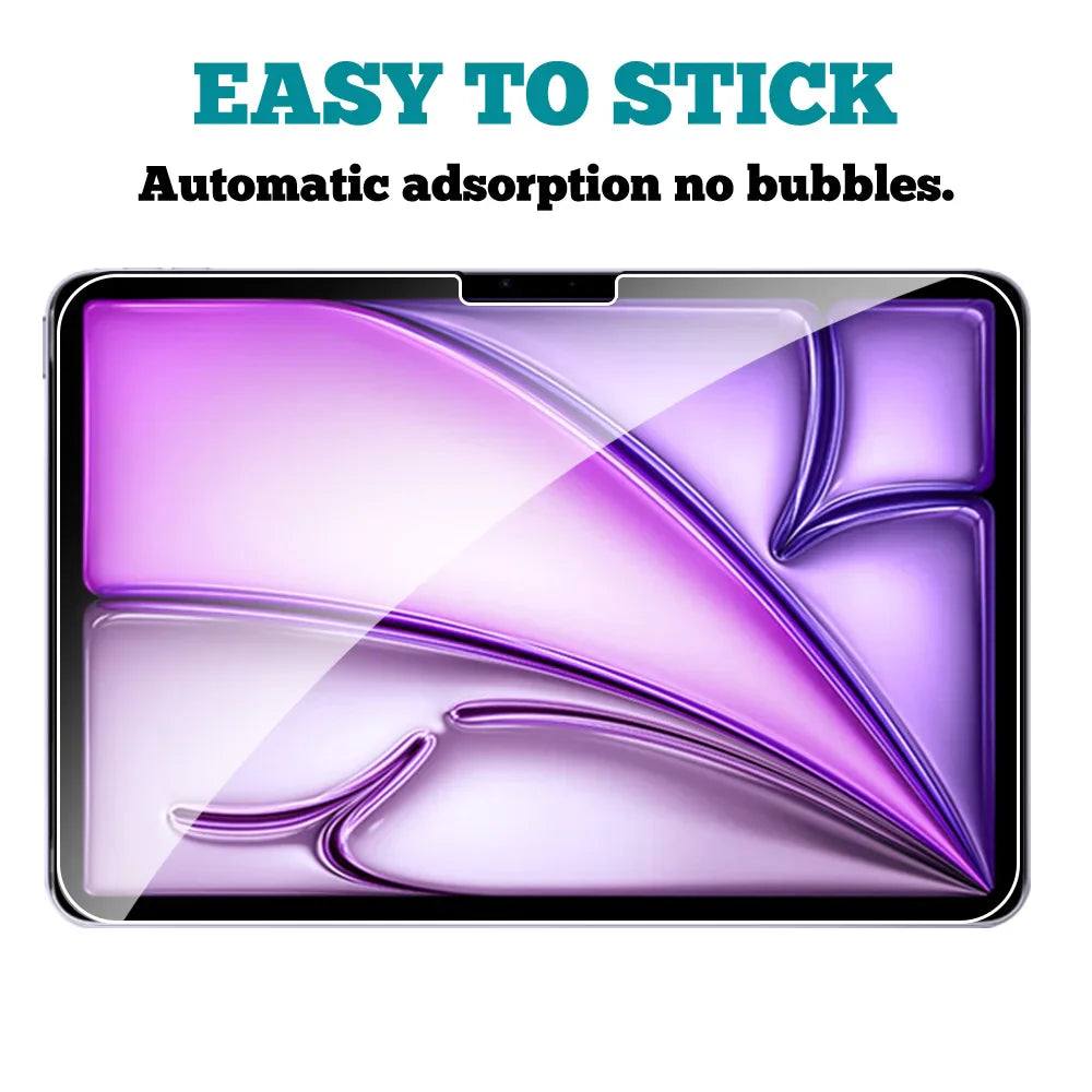 2Pcs Tempered Glass Screen Protector For ipad Pro Air 13 11 2024 M4 M2 Air 5 4 Pro 12.9 11 M3 2025 Film