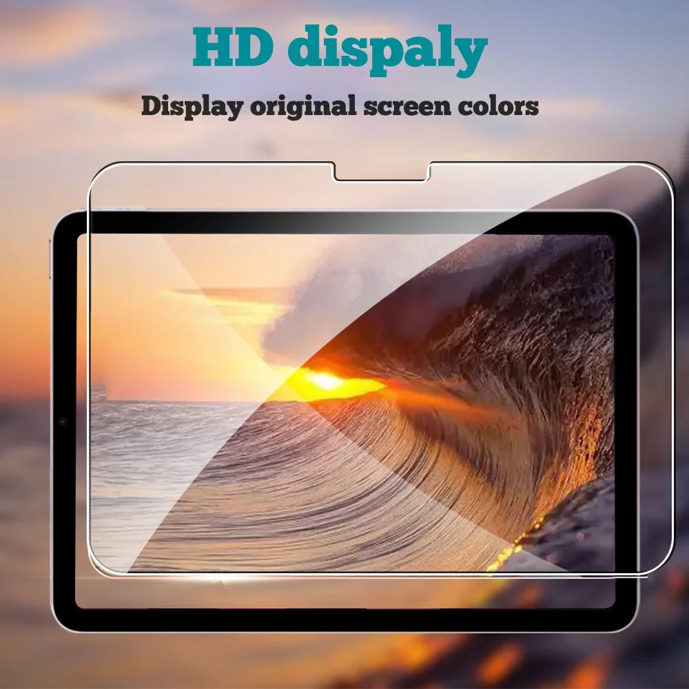 2Pcs Tempered Glass Screen Protector For ipad Pro Air 13 11 2024 M4 M2 Air 5 4 Pro 12.9 11 M3 2025 Film
