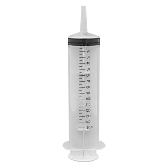 20-150ml Measuring Syringe Glue Filling Plastic Syringe Nutrient Sterile Without Needle Watering Refilling for Animal Feeding