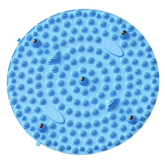 Foot Yoga Massage Acupressure Board Mat Muscle Relaxation Round Exercise Mat Fitness Foot Training Massage Acupressure Mat