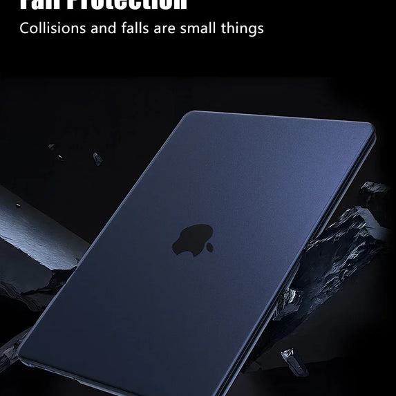 Ultra thin 2025 M4 Laptop Case For MacBook Air 13 15.3 13.6 Case M4 M2 M3 Funda Macbook Pro 13 M1 14.2 16 16.2 Case 2024 2023
