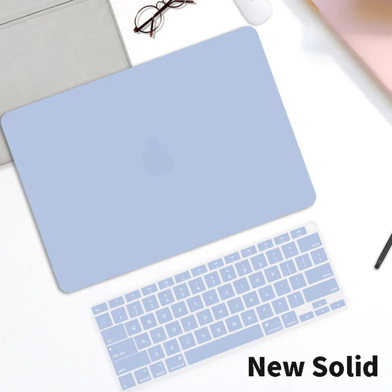 Frosted Laptop Case For 2020 Macbook Pro 13 Touch Bar A2159 A2289 A2338 Air 13 inch A2337 A2179 A1932 A1466 With Keyboard Cover