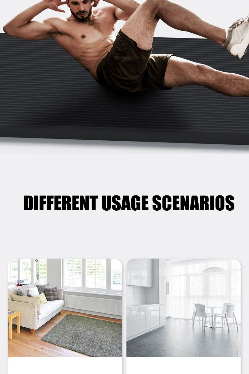 2Meter Longer Yoga Mat Super Large Lengthened Yoga Mat Men's Special High Quality Fitness  Pilates Exercise Healthy Fitness Mat