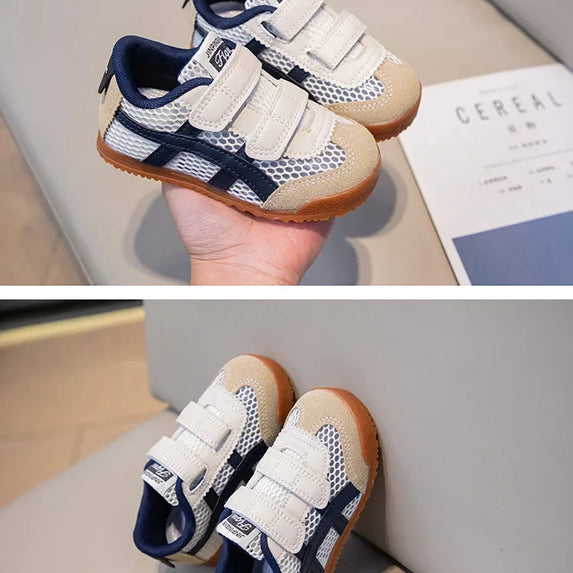 Children's Sneakers Boys Girls Soft Sole Non-slip Casual Student Running Shoes Baby Kids School Sports Shoes Warm Cotton Shoes