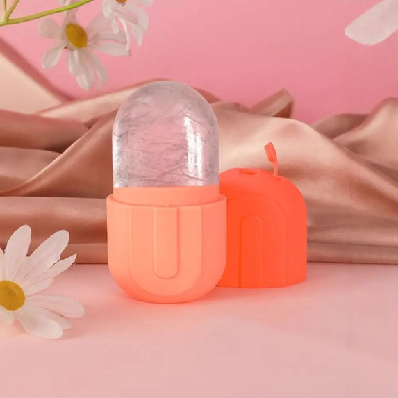 Silicone Ice Roller for Face Reusable Beauty Skin Care Tools Facial Massager Face Lifting Contouring Ice Mold Eyes and Neck