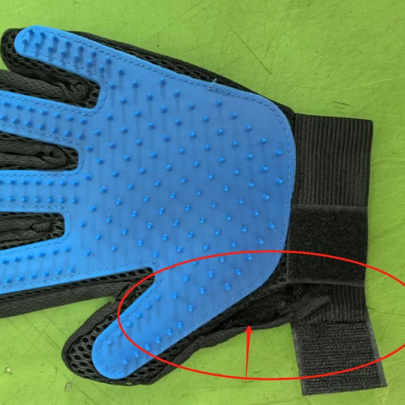 Pet Glove Cat Grooming Glove Cat Hair Deshedding Brush Gloves Dog Comb for Cats Bath Hair Remover Clean Massage Brush For Animal