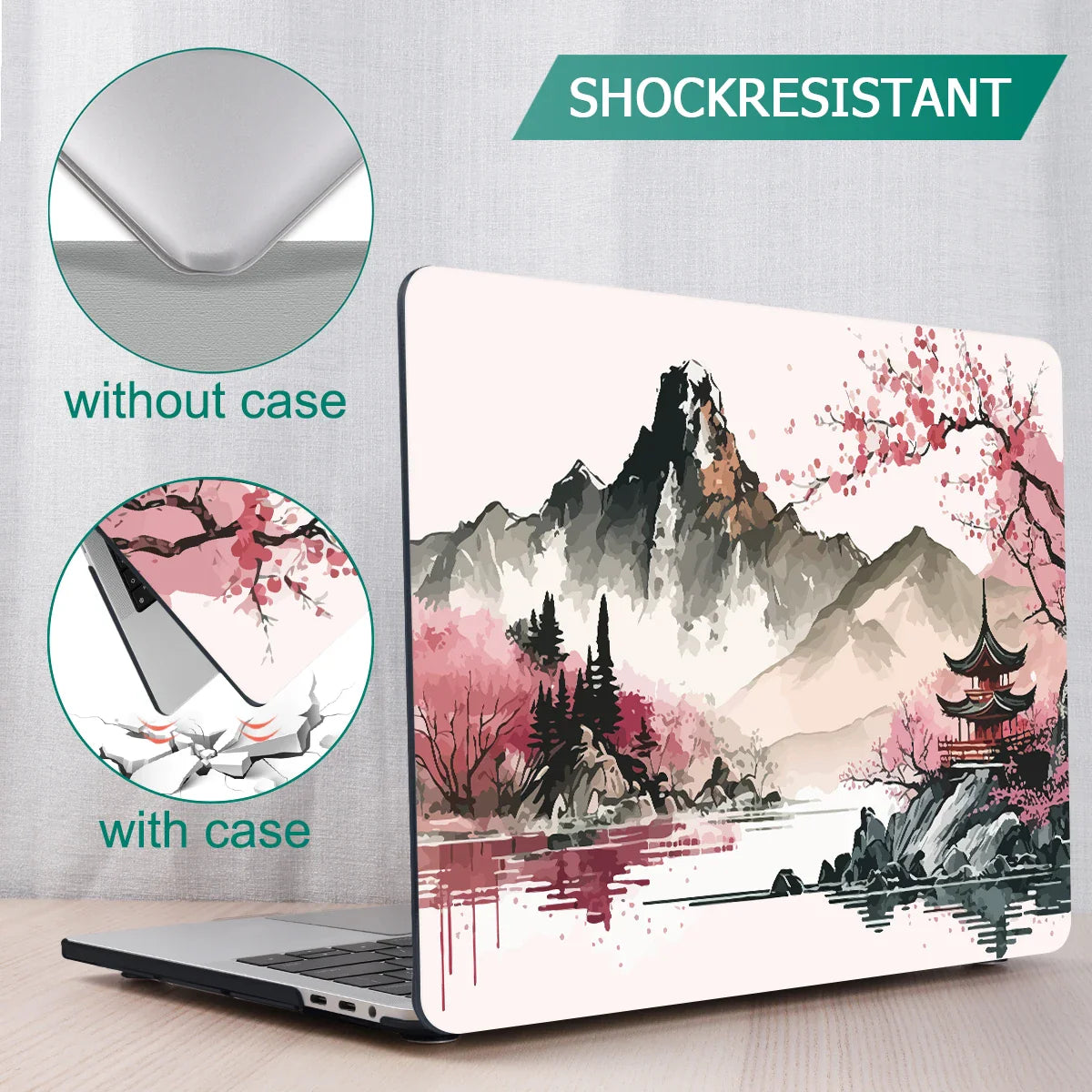 Unique Traditional Hard case for Macbook 2025 M4 A3240 Pro 14 16 M3 2024 M2 Air 13 A2681 Air 15 A2941 2023 Pro 13 A2338 M1 A2337