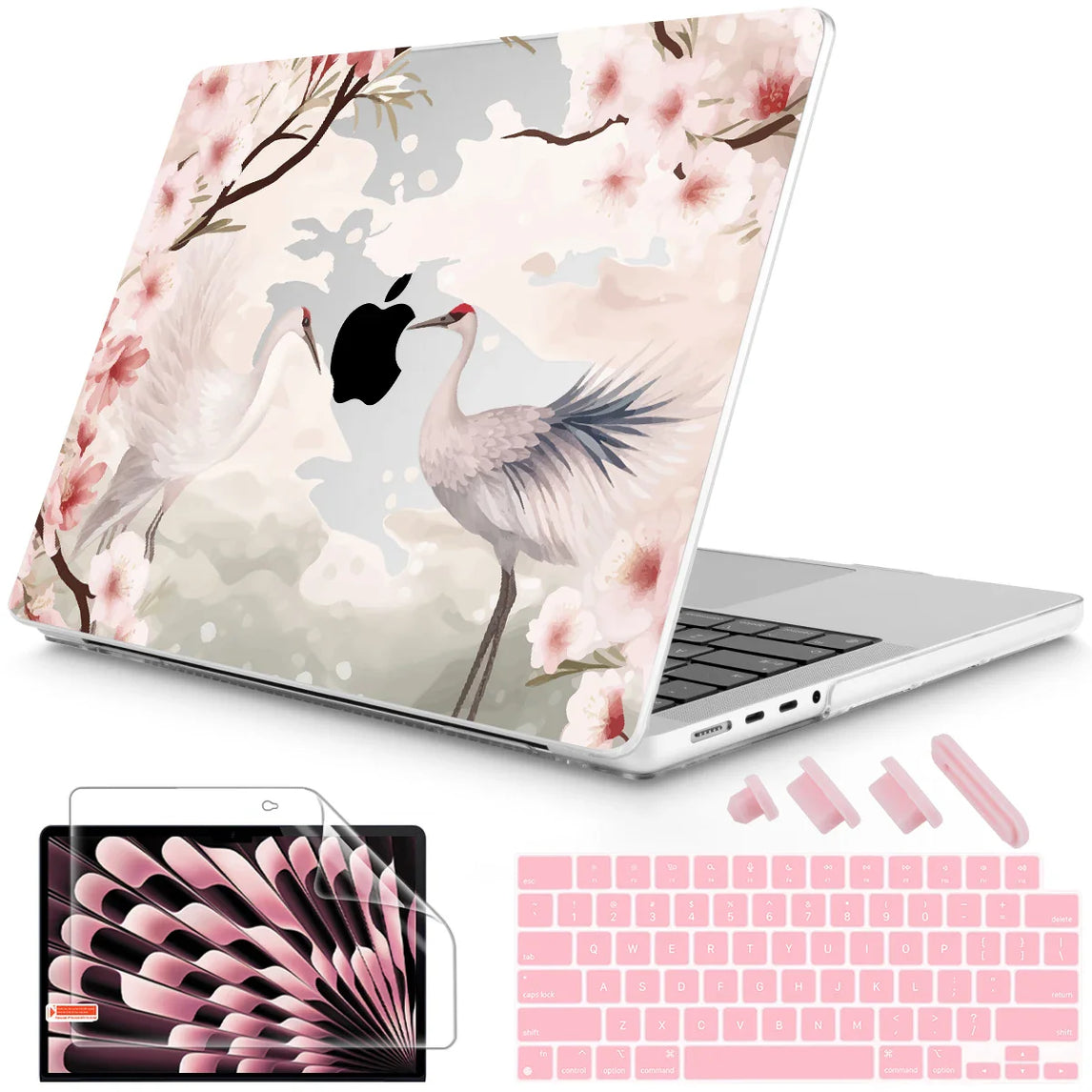 Unique Traditional Hard case for Macbook 2025 M4 A3240 Pro 14 16 M3 2024 M2 Air 13 A2681 Air 15 A2941 2023 Pro 13 A2338 M1 A2337