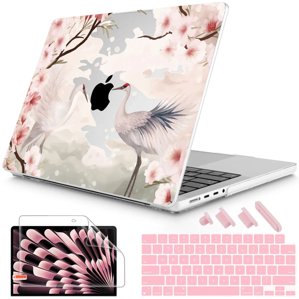 Unique Traditional Hard case for Macbook 2025 M4 A3240 Pro 14 16 M3 2024 M2 Air 13 A2681 Air 15 A2941 2023 Pro 13 A2338 M1 A2337