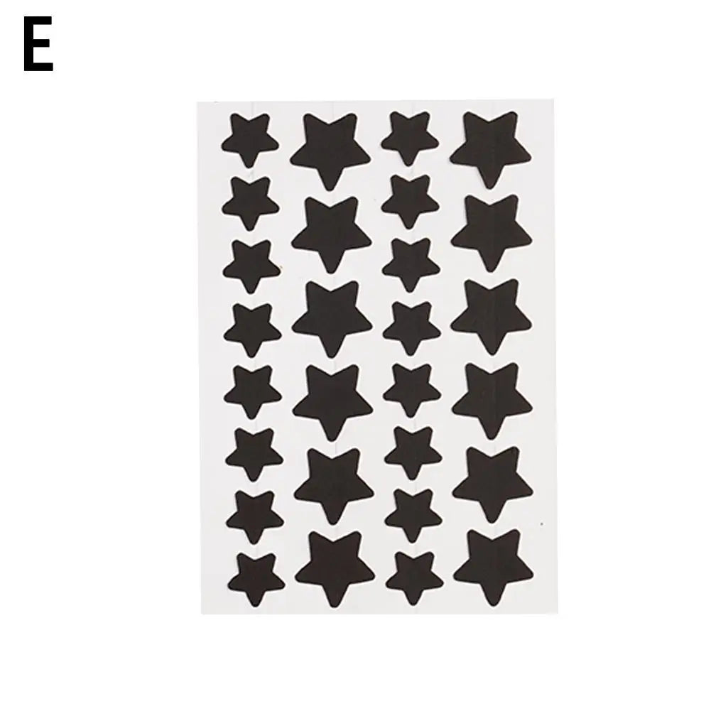 5/6ps Color Star Invisible Skin Care Patch PE Material Waterproof A Variety Of Colors To Choose