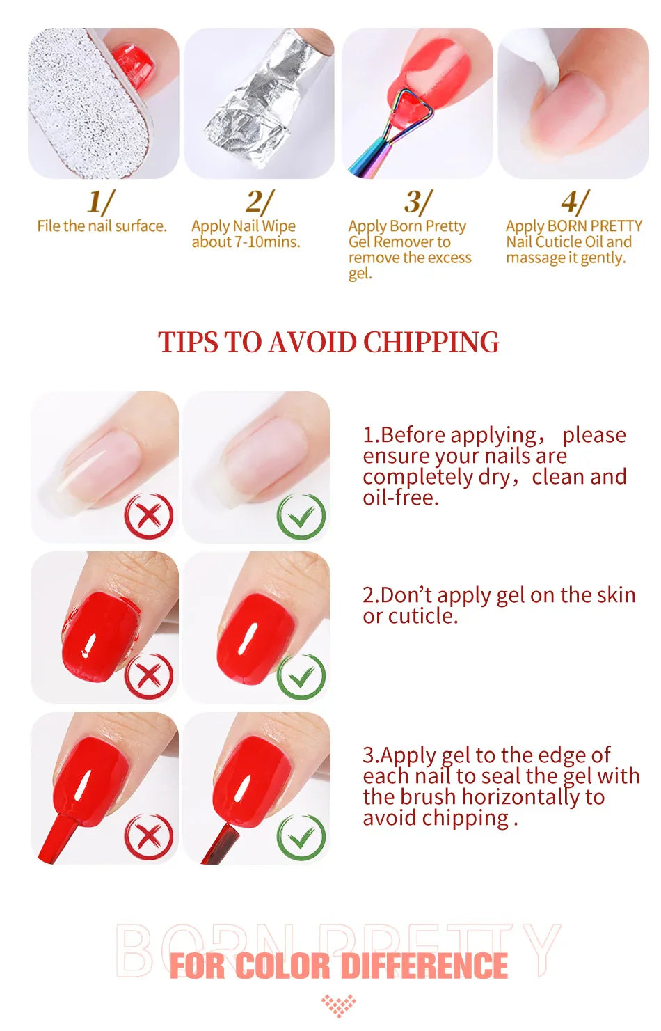 BORN PRETTY 2Pcs/Set 8ml 5D Sculpting Gel with Solid Mirror Powder DIY Nail Embossing Gel for Painting Carving Nails