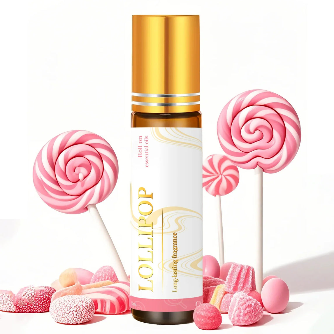 10ml Lollipop Roller Essential Oils Women's perfume Massage body oils Skincare Holiday gifts Nail care Moisturizing